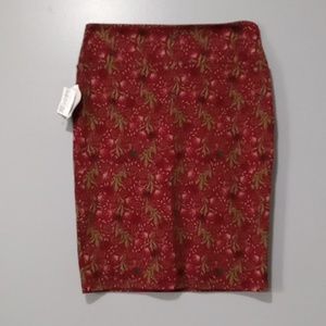 LulaRoe midi women's skirt